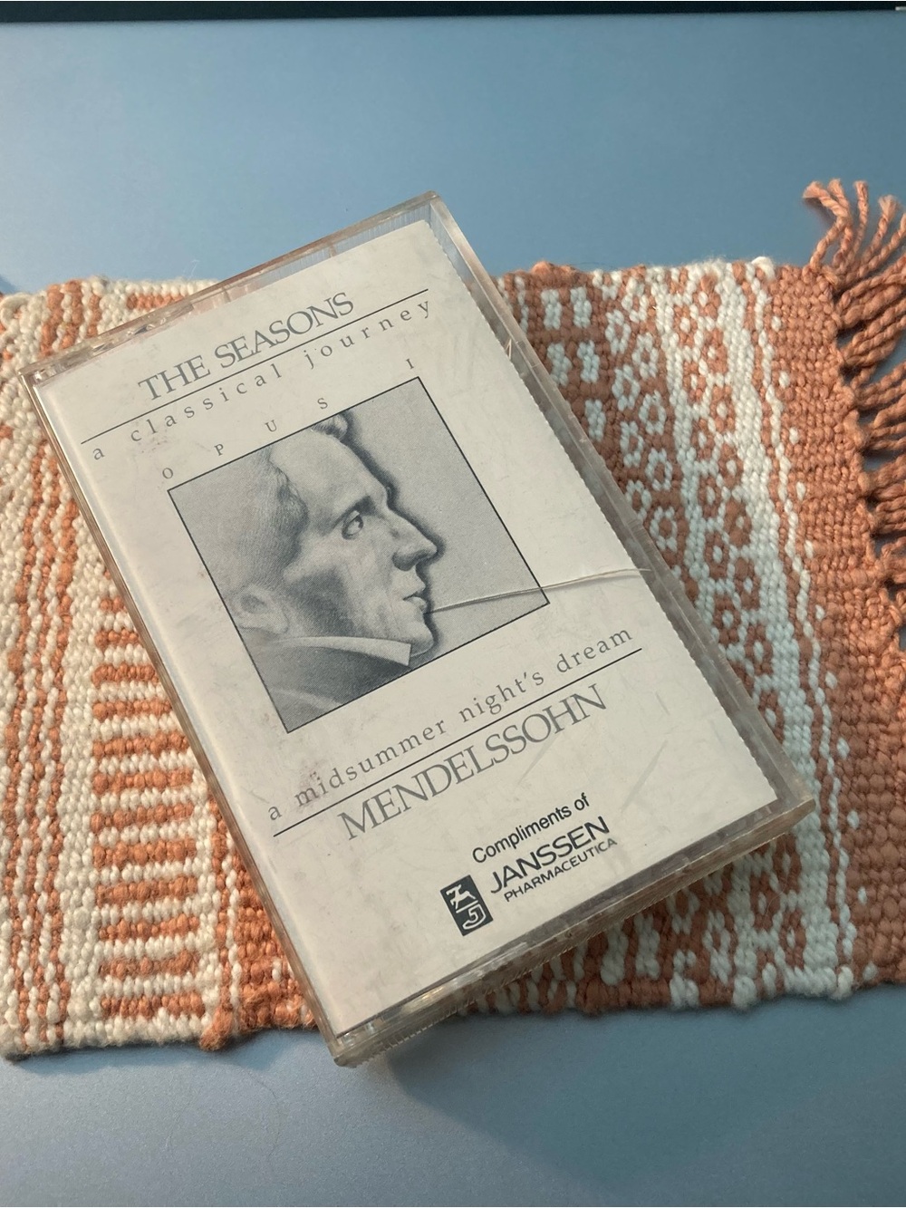 Vintage Mendelssohn Cassette Tape - The Seasons